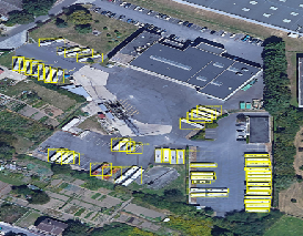 Fig 4a. Aerial view of a building